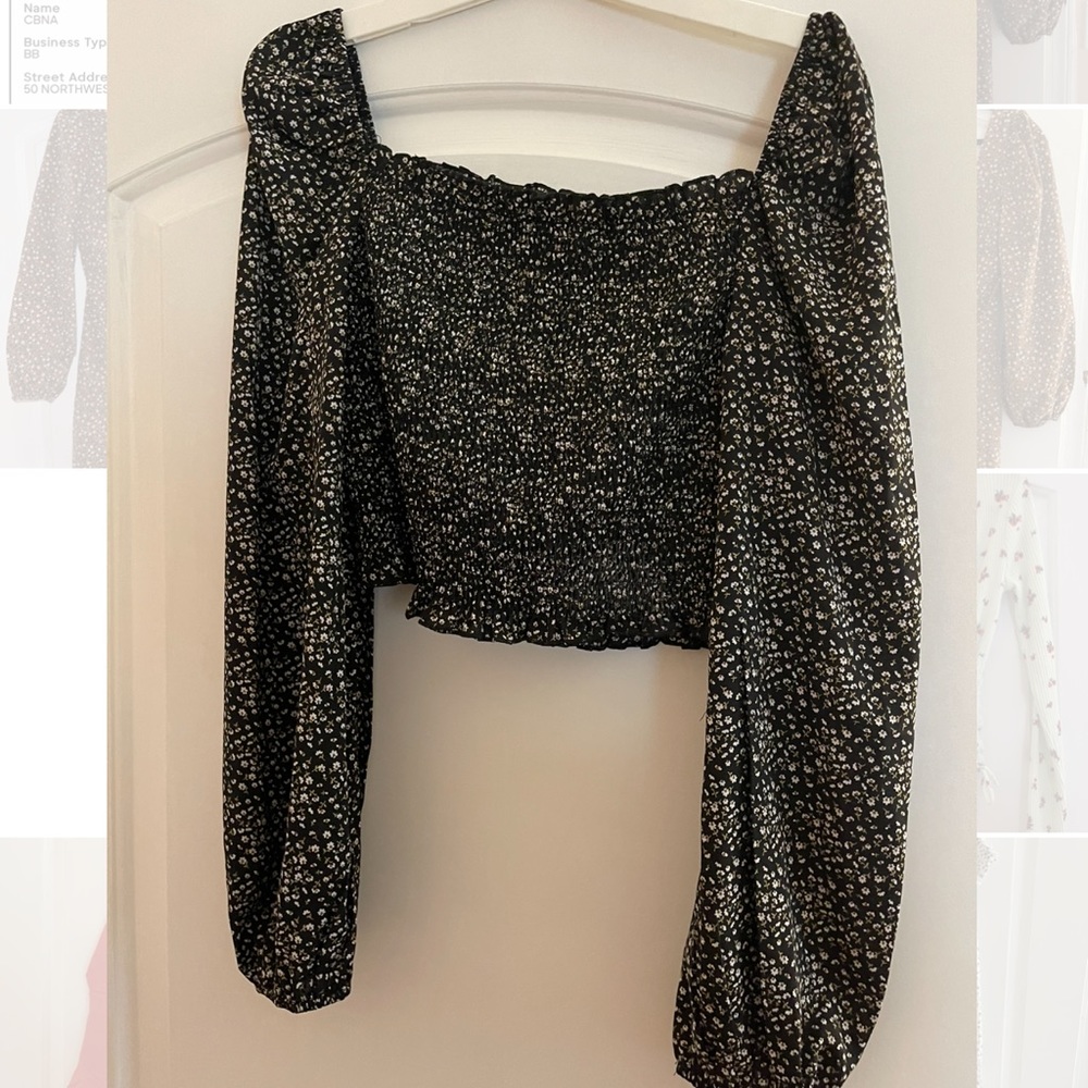Shein crop top